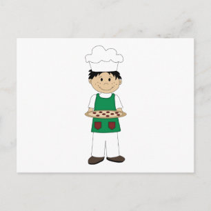 Pizza Recipe Card Briefkaart