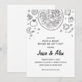 Pizza repetitie diner kaart (Voorkant / Achterkant)