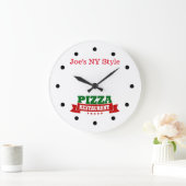 Pizza Restaurant Theme Wall Clock Grote Klok (Huis)