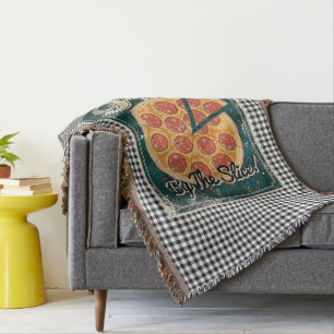 Pizza Retro Deken