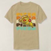 Pizza Retro  T-shirt (Design voorkant)