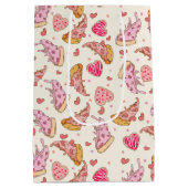 Pizza Retro Valentijns Medium Cadeauzakje (Achterkant)