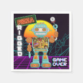 Pizza Rigged - Game Over Servet (Voorkant)