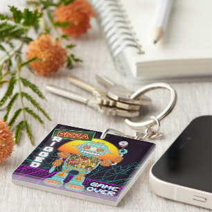 Pizza Rigged - Game Over Sleutelhanger