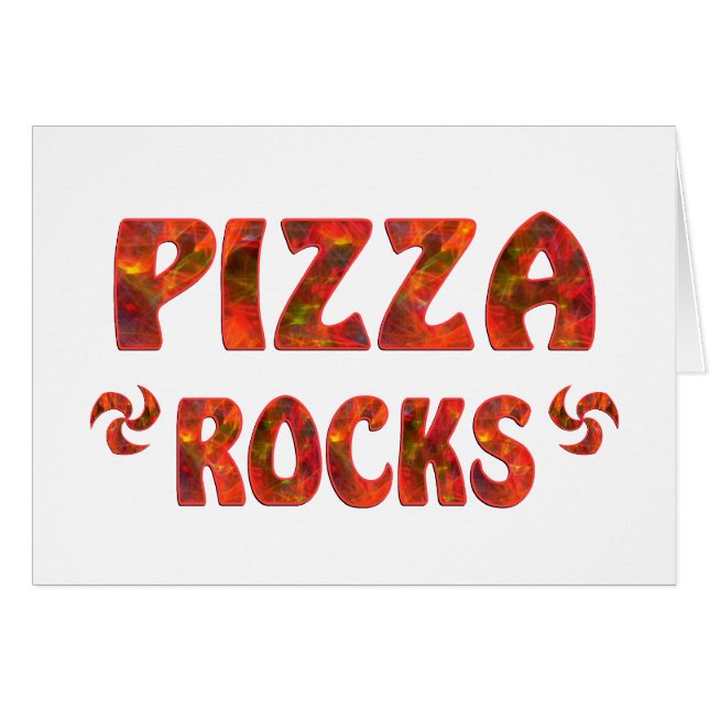 PIZZA ROCKS (Voorkant Horizontaal)