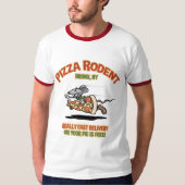 Pizza Rodent T-shirt (Voorkant)