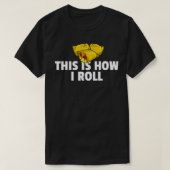 Pizza Rolls Gift Funny Cheese Snack  T-shirt (Design voorkant)