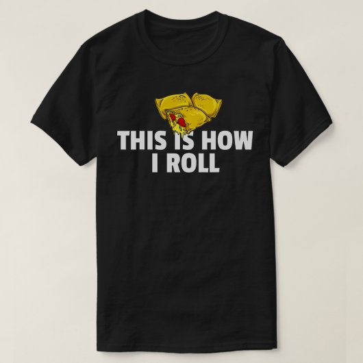 Pizza Rolls Gift Funny Cheese Snack  T-shirt (Design voorkant)