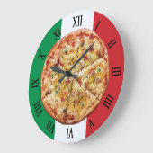 Pizza ~ Roman Numerals ~ Italian Flag ~ Grote Klok (Hoek)