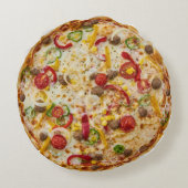 Pizza Rond Kussen (Achterkant)