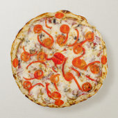 Pizza Rond Kussen (Achterkant)
