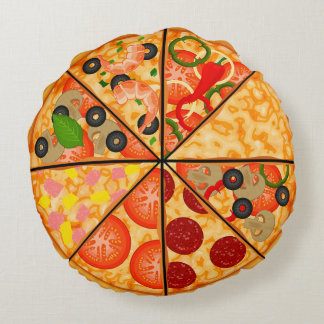 Pizza Rond Kussen