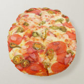 Pizza Rond Kussen (Voorkant)