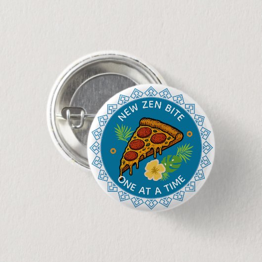 pizza ronde button 3,2 cm (Voorkant /achterkant)