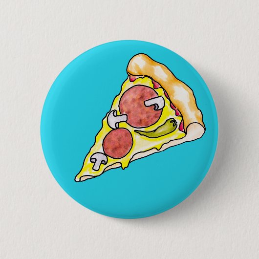 Pizza Ronde Button 5,7 Cm (Voorkant)