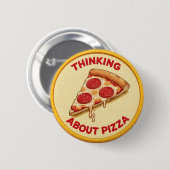 Pizza Ronde Button 5,7 Cm (Voorkant /achterkant)