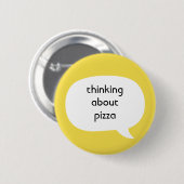 Pizza Ronde Button 5,7 Cm (Voorkant /achterkant)