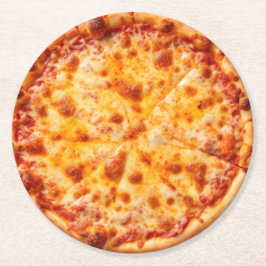 Pizza Ronde Kartonnen Onderzetter