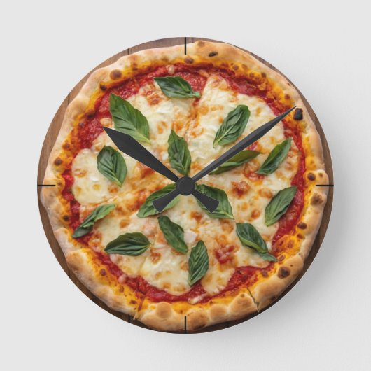 Pizza Ronde Klok (Voorkant)