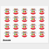 Pizza Ronde Sticker (Vel)