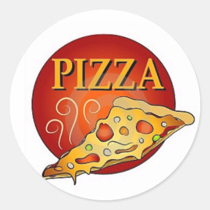 Pizza Ronde Sticker