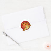 Pizza Ronde Sticker (Envelop)