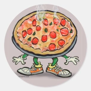 Pizza Ronde Sticker