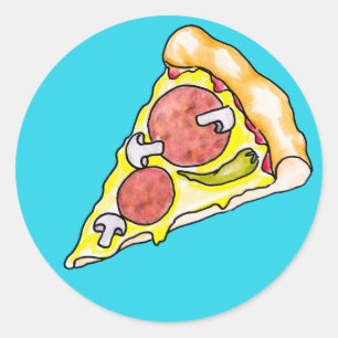 Pizza Ronde Sticker