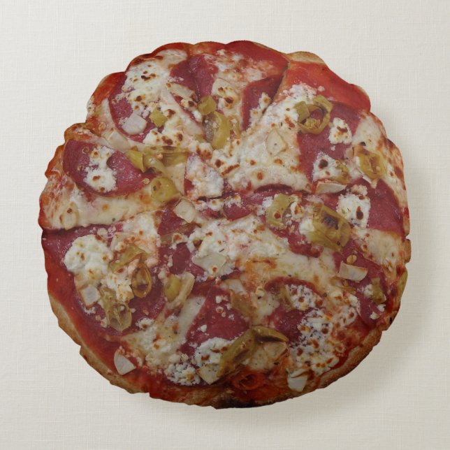 Pizza Rustica goot kussen (Voorkant)