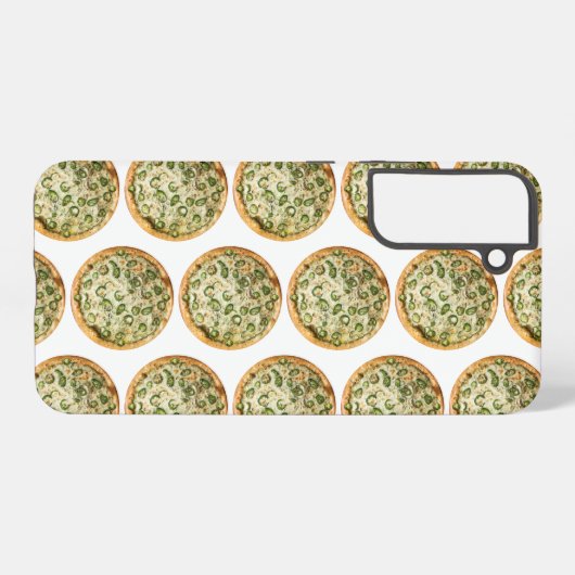 Pizza Samsung Galaxy Hoesje (Achterkant horizontaal)