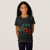 Pizza Satan Occult Punk Gothic Baphomet Devil Blac T-shirt (Voorkant volledig)