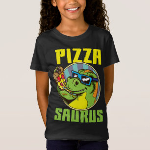 Pizza Saurus T-Rex Dinosaurus Eten Pizza Pizzasaur T-shirt