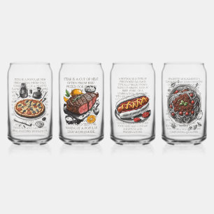 Pizza  schets van CallisC Arts Blikvorm Glas