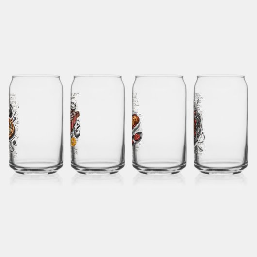 Pizza  schets van CallisC Arts Blikvorm Glas (Links)