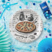 Pizza  schets van CallisC Arts Papieren Bordje (Feest)