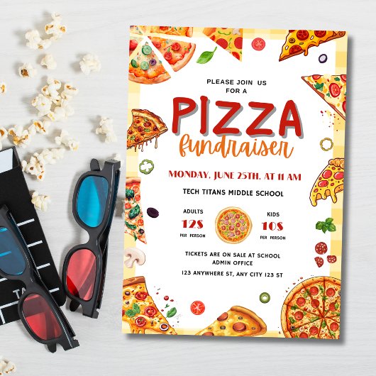 Pizza School Goededoelen Fondsenwerving Pizza Dine Kaart