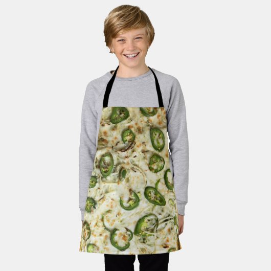 Pizza Schort (Gedragen)