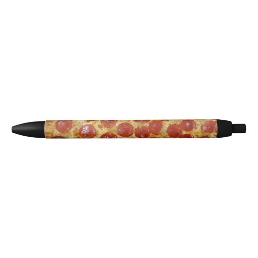 Pizza schrijfpen zwarte inkt pen (Voorkant)