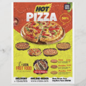 Pizza Shop Flyer-ontwerp Flyer (Voorkant)