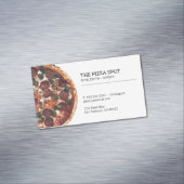 Pizza Shop Magnetisch Visitekaartje (Voorbeeld)