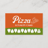 Pizza Shop Pasta Restaurant Loyalty Punch (Voorkant)