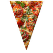 Pizza Shop Pizza Party Variety Cheesy Vlaggetjes (Tweede vlag)