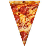Pizza Shop Pizza Party Variety Cheesy Vlaggetjes (Eerste vlag)