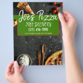 Pizza Shop Restaurant Flyer (Hand)