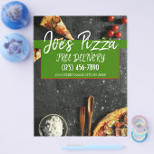 Pizza Shop Restaurant Flyer (Enkel)