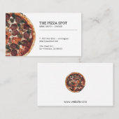 Pizza Shop Visitekaartje (Voorkant / Achterkant)