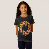 Pizza Shutter - Pizza Slice Camera Shutter Graphic T-shirt (Voorkant volledig)