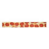 Pizza Silk Ribbon Satijnen Lint (Voorkant)