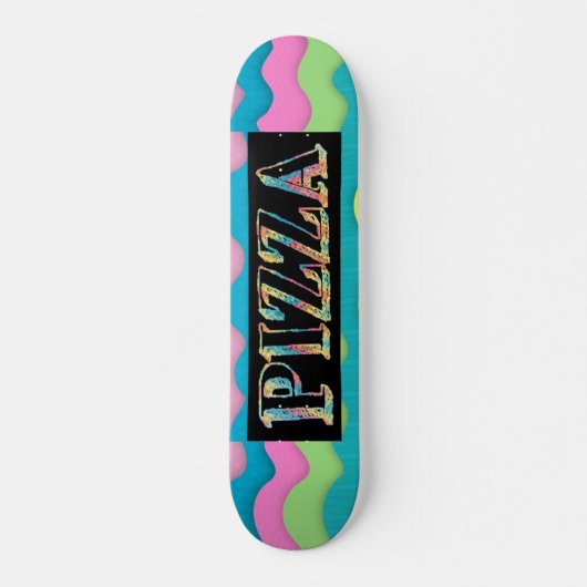Pizza Skateboard (Voorkant)
