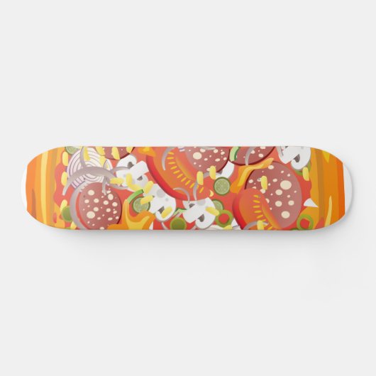 Pizza Skateboard (Horizontaal)